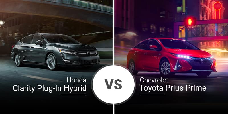 2020 Toyota Prius Prime vs. Honda Clarity