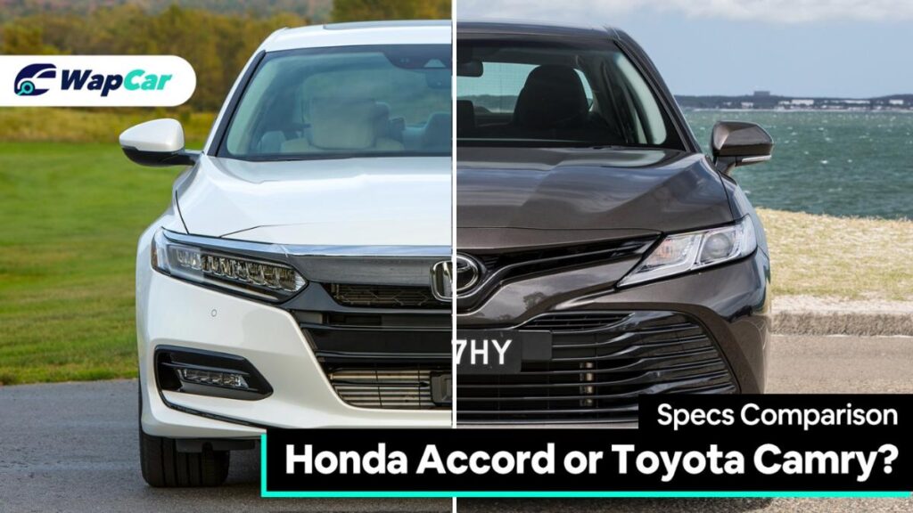 Honda Accord vs Toyota Camry: Review