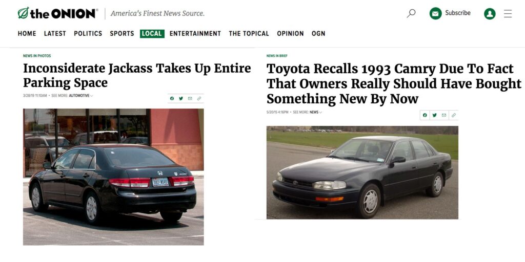 Toyota Camry Recall