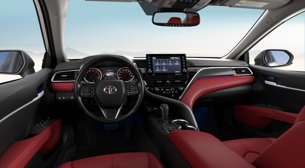Toyota Camry Red Interior