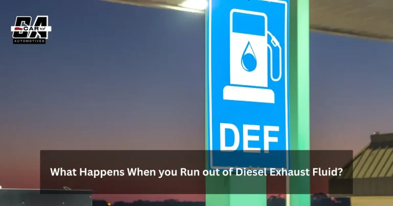What Happens When you Run out of Diesel Exhaust Fluid?